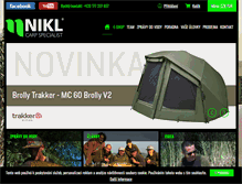 Tablet Screenshot of nikl.sk