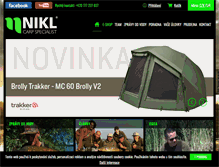 Tablet Screenshot of nikl.cz
